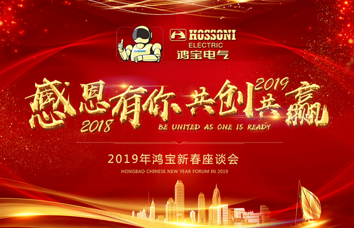 感恩有你，共創(chuàng)共贏 公司召開2019年鴻寶新春座談會